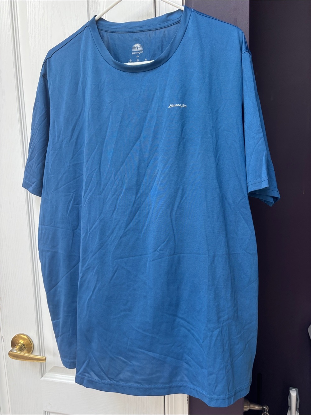 Havana Jim Blue Short-Sleeve Crew Neck Tee